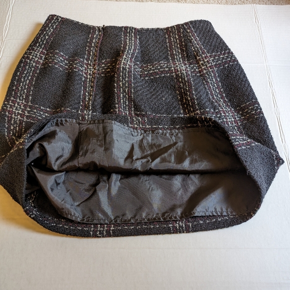 Prince and Fox Plaid Mini Skirt - Picture 6 of 8